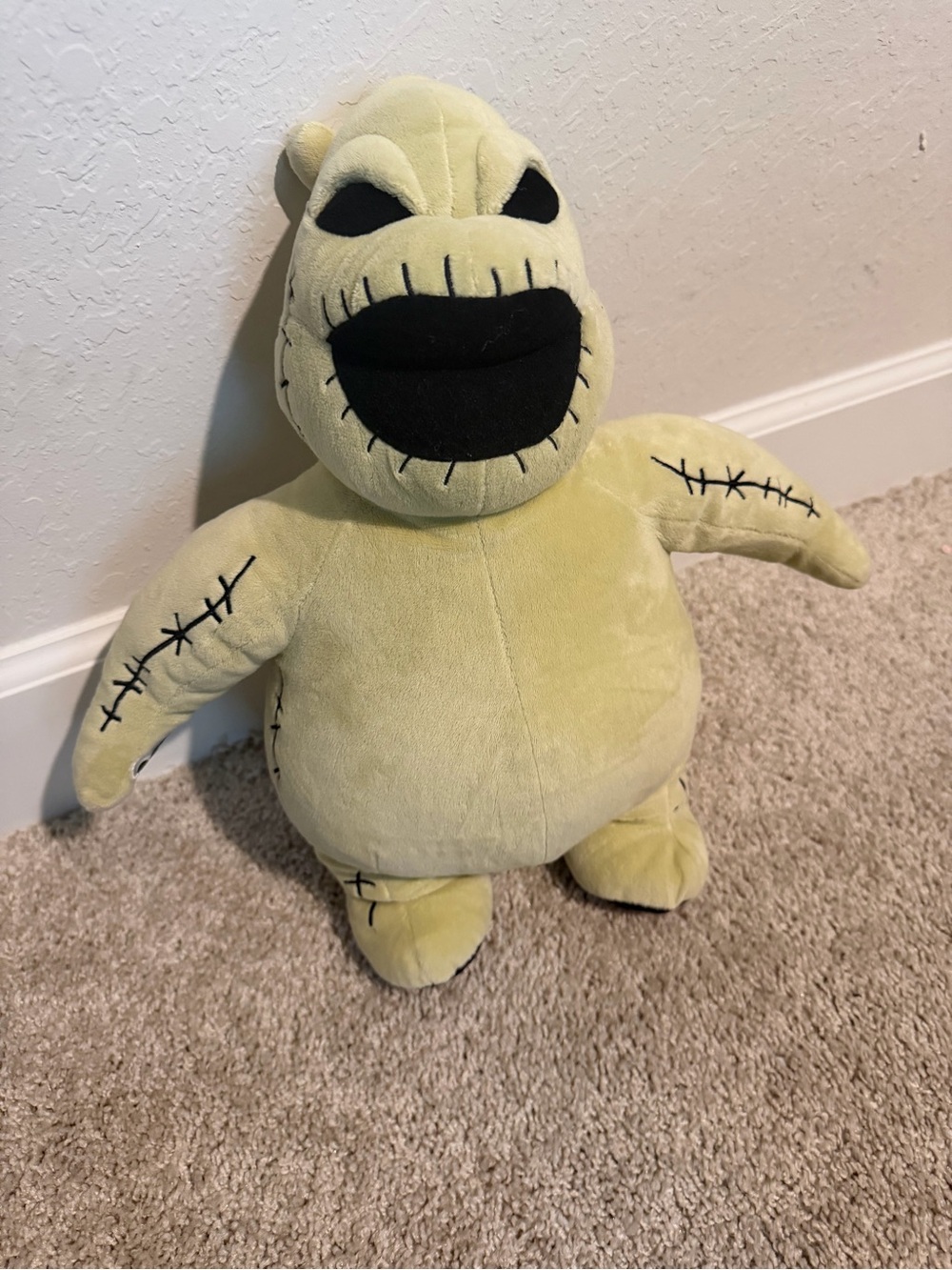 Build-A-Bear Light Green Oogie Boogie Plush